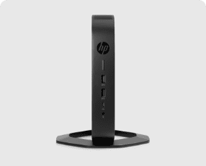 An HP t640 Thin Client product.